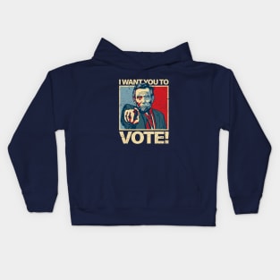 Abraham Lincoln Vote! Kids Hoodie